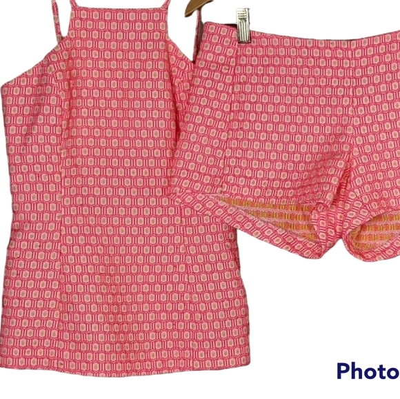 Lilly Pulitzer Short Set, Sz 0 & 2 , EUC